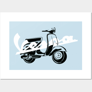 Vespa Classic Posters and Art